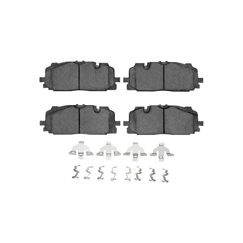 R1 Concepts R1 17-17 Audi Q7 Front Euro Ceramic Pads & Hardware Kit