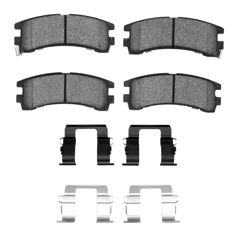 R1 Concepts R1 88-95 Nissan Pathfinder Rear Ceramic Pads & Hardware Kit