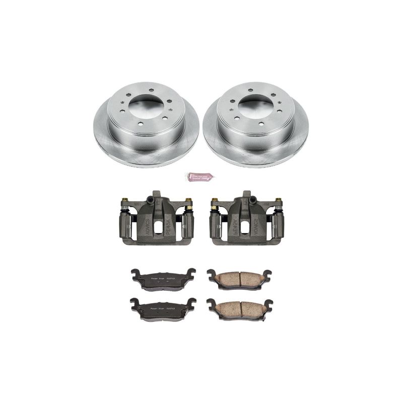 PowerStop Power Stop 06-10 Hummer H3 Rear Autospecialty Brake Kit w/Calipers