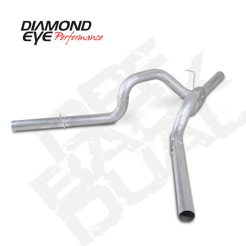 Diamond Eye Performance Diamond Eye KIT 4in DPF-BACK DUAL AL: CHEVY 2011-2015 2500/350