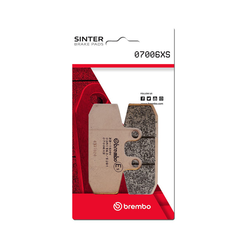 Brembo Powersports Brembo 99-05 Aprilia Leonardo (Grimeca cal.) 250cc Sinter Brake Pad - Front