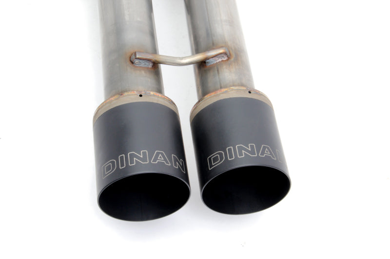 Dinan 14-24 Mini Cooper S (F55) 5-Door Free Flow Axleback Exhaust System - Black Tips