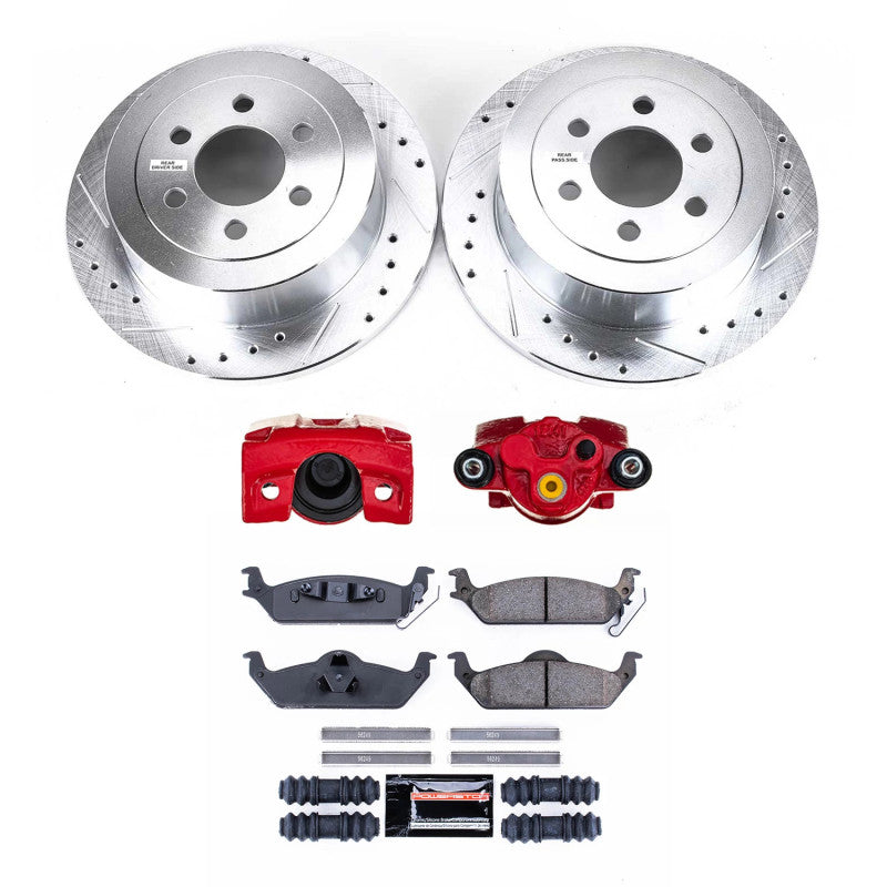PowerStop Power Stop 03-04 Dodge Dakota Rear Z23 Evolution Kit w/Calipers
