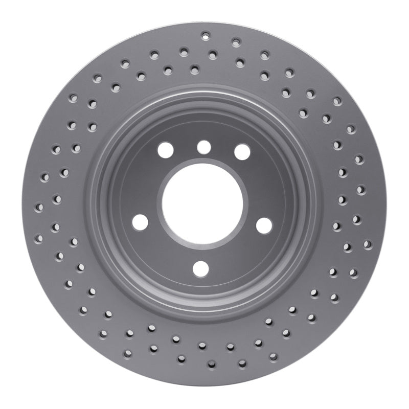 DFC 01-06 BMW 330Ci Rear Drilled GeoSPEC Coated Rotor