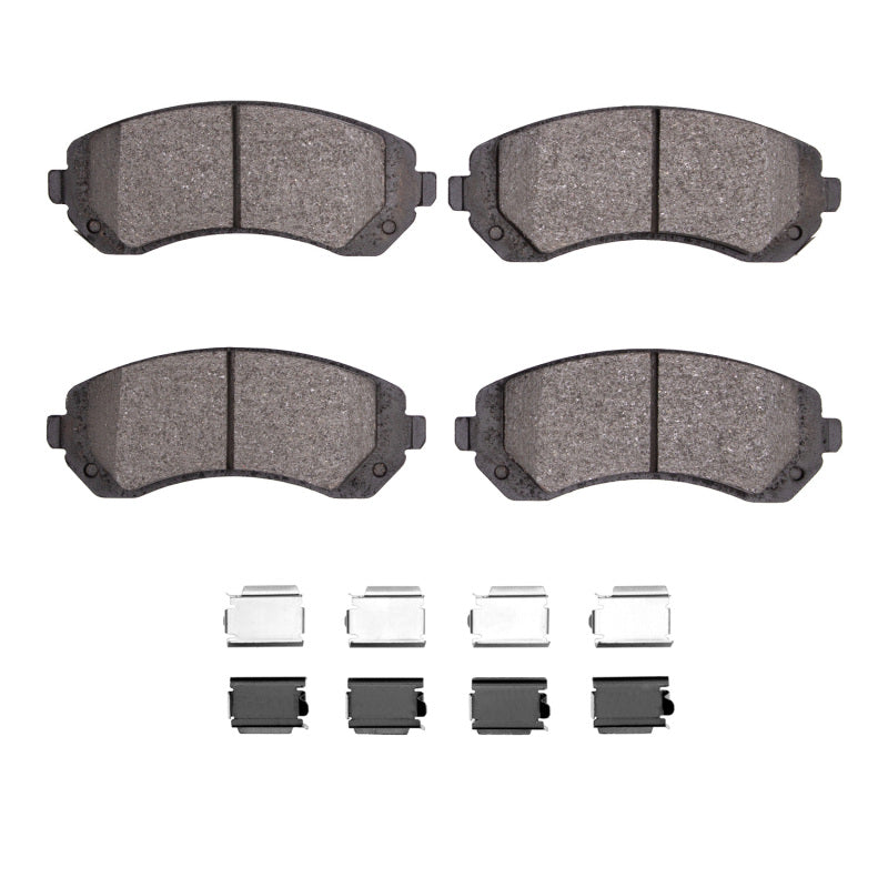 R1 Concepts R1 2001-2007 Buick Rendezvous Front R1 Semi Met Pads & Hardware Kit