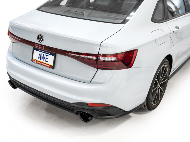 AWE Tuning 22-25 Volkswagen Jetta GLI Track Edition Exhaust - Diamond Black Tips