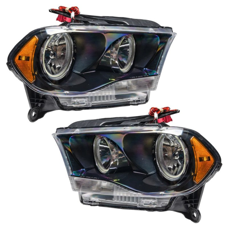 ORACLE Lighting Oracle 11-13 Dodge Durango SMD HL Halogen - Black - ColorSHIFT w/ BC1 Controller