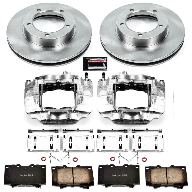 PowerStop Power Stop 03-07 Toyota Land Cruiser Front Autospecialty Kit w/Cals