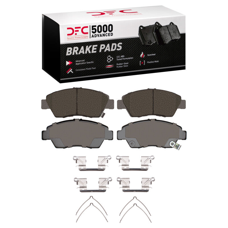 DFC 12-15 Acura ILX Front 5000 Advanced Ceramic Brake Pads and Hardware Kit