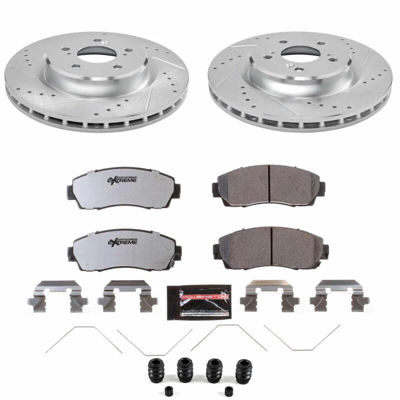 PowerStop Power Stop 21-25 Acura TLX Front Z26 Street Brake Kit