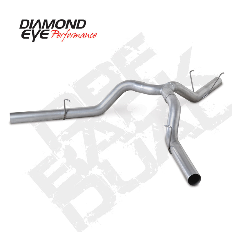 Diamond Eye Performance Diamond Eye KIT 4in DPF-BACK DUAL AL: DODGE 6.7L 2500 2014 LONG BOX ONLY