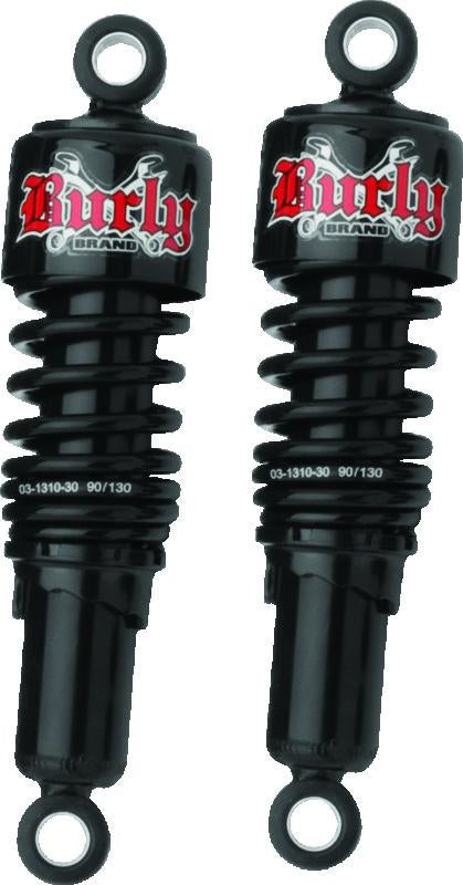 Burly Brand FLH Shocks - Black