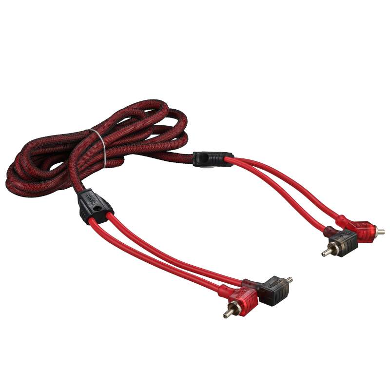 DS18 Level 2 RCA Wire 6-Feet Smart 90-Degree Connectors