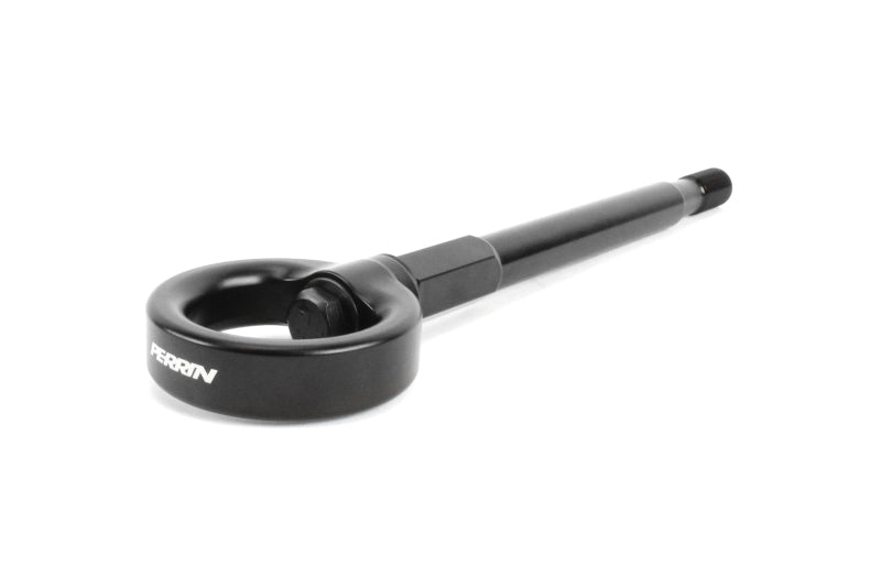 Perrin Performance PERRIN 08-14 Subaru WRX & STI / 08-11 Impreza / 05-09 Legacy Tow Hook Kit (Front) - Flat Black