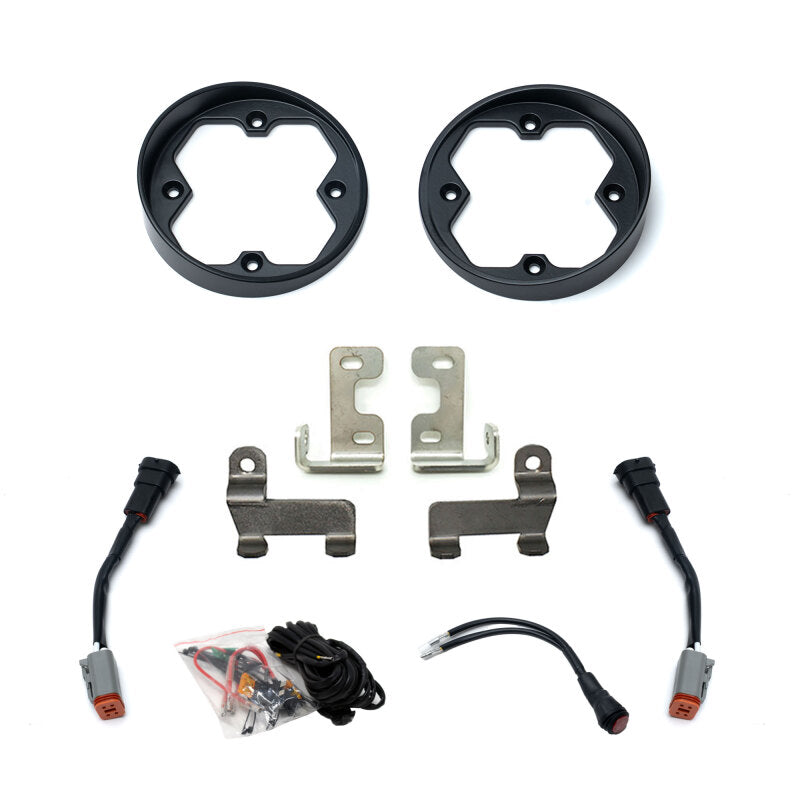 Baja Designs 12-23 Toyota Tacoma & 4Runner / 14-21 Tundra Squadron 2.0 Fog Pocket Kit (No Lights)