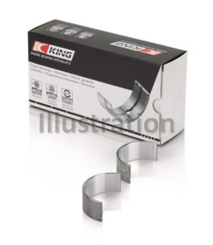 King Engine Bearings King 03-15 Dodge Cummins Diesel 5.9L L6 (Size STD) Cracked Rod Bearing (Must Order 6 for Set)