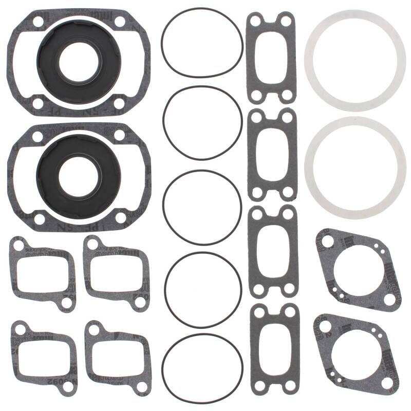 Vertex Pistons Vertex Gaskets 90-91 Ski-Doo Alpine II Complete Gasket Kit w/ Oil Seals