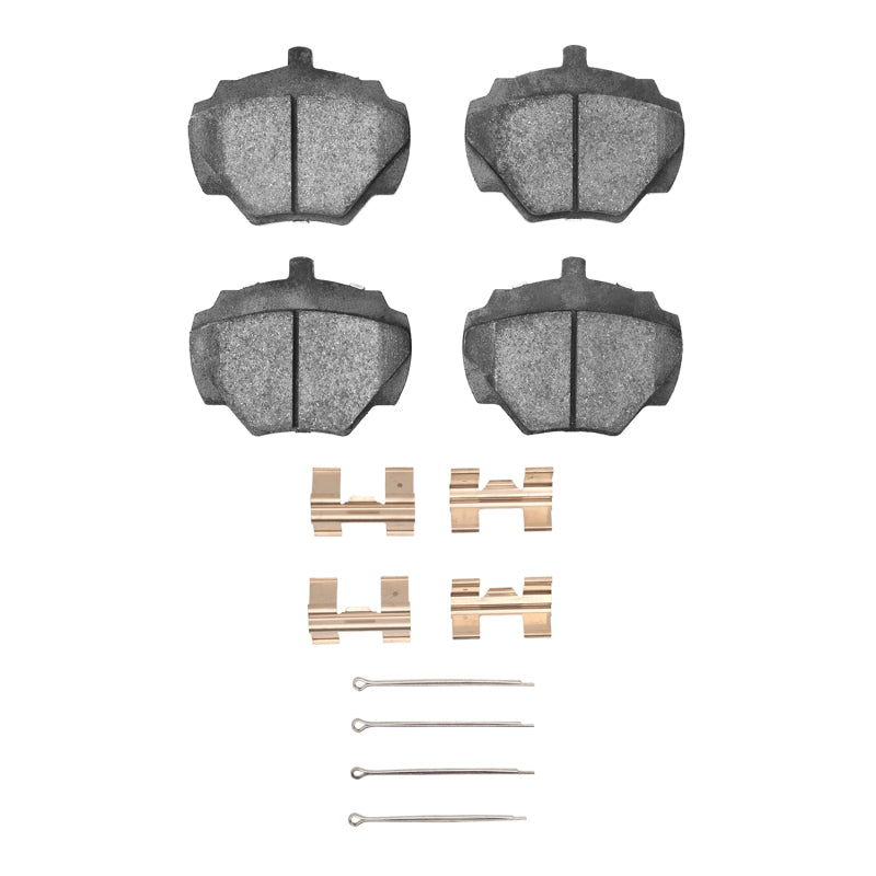 R1 Concepts R1 74-16 Land Rover Range Rover Rear Semi Met Pads & Hardware Kit