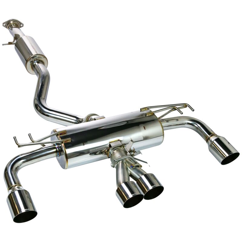 Remark 2023+ Toyota GR Corolla Elite Spec Quad Tip Cat-Back Exhaust