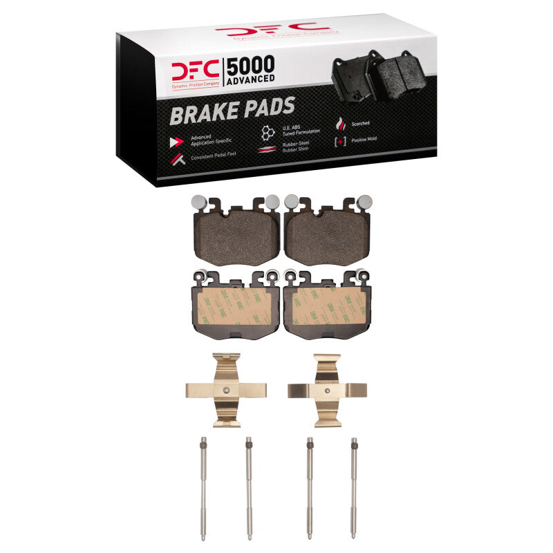 DFC 22-25 BMW 540i xDrive Front 5000 Advanced Low Metallic Brake Pads and Hardware Kit
