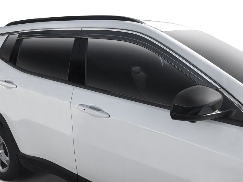 Husky Liners 17-23 Jeep Compass Ventvisor Low Profile (4pc) - Chrome