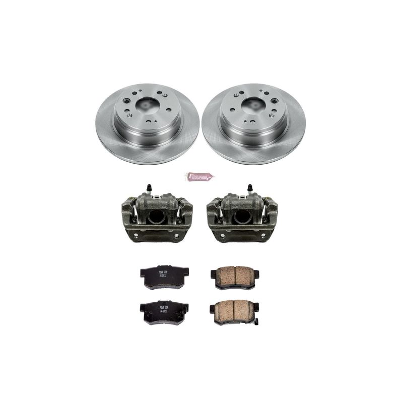 PowerStop Power Stop 02-04 Honda CR-V Rear Autospecialty Brake Kit w/Calipers