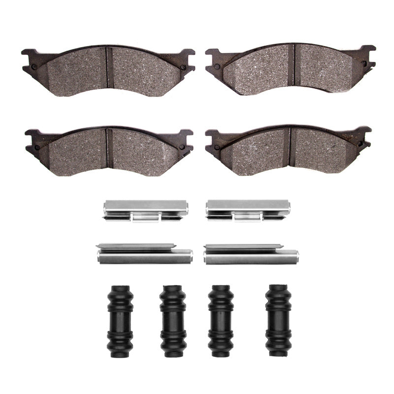 DFC 97-04 Dodge B1500 Front Ultimate Duty Performance Brake Pads and Hardware Kit