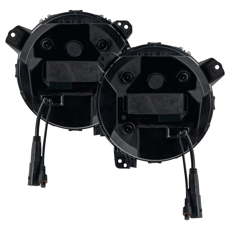 ORACLE Lighting Oracle Jeep JL/Gladiator JT Oculus Bi-LED Projector Headlights - Amber/White Switchback