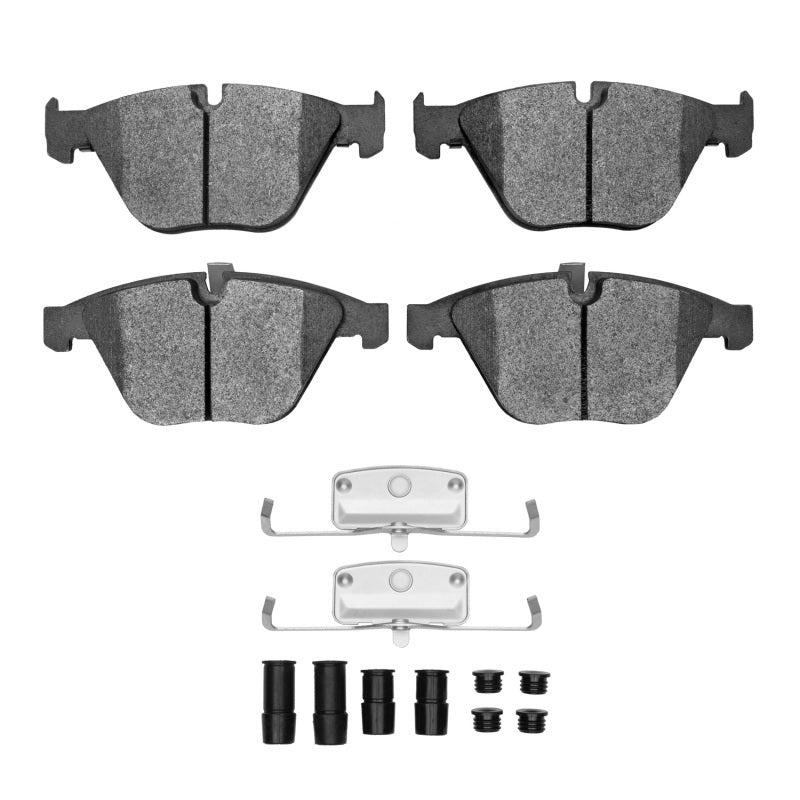 DFC 02-10 BMW 745Li Front 5000 Advanced Low Metallic Brake Pads and Hardware Kit