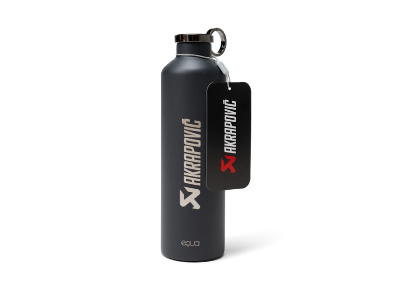 Akrapovic Akrapovic Stainless Steel Thermo Bottle x Equa - Dark Grey