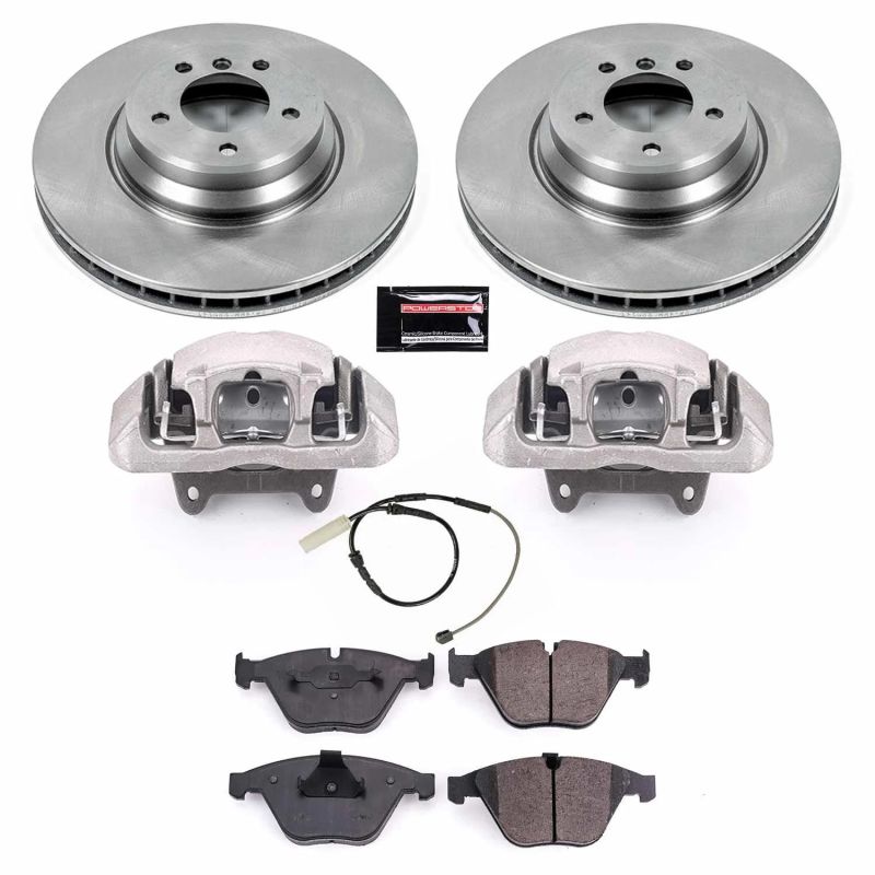 PowerStop Power Stop 11-13 BMW 335is Front Autospecialty Kit w/Cals