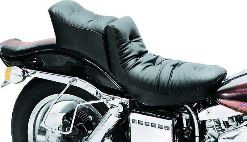 Mustang Motorcycle Mustang 93-03 Harley Dyna Wide Glide Tank Bib - Black