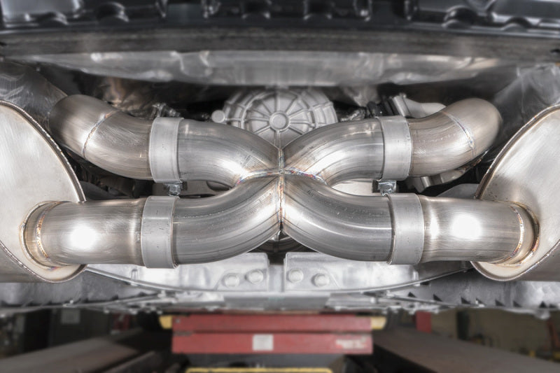 Stainless Works 20-21 Chevrolet Corvette C8 6.2L Redline Cat-Back Exhaust w/ Polished Tips