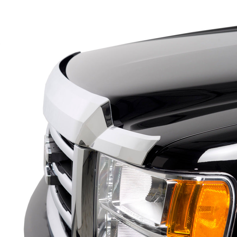 Putco 11-14 GMC Sierra - HD Element Chrome Hood Shields