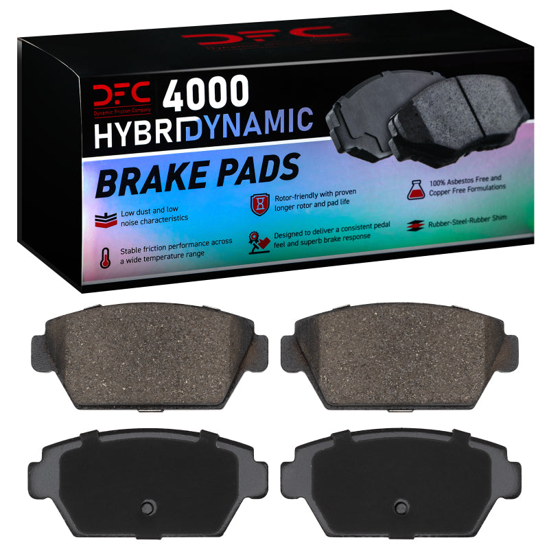 DFC 85-94 Plymouth Laser Rear 4000 Hybridynamic Brake Pads