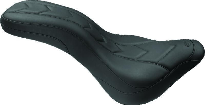Mustang Motorcycle Mustang 18-21 Harley Heritage Classic & Deluxe DayTripper 1PC Seat Apex - Black