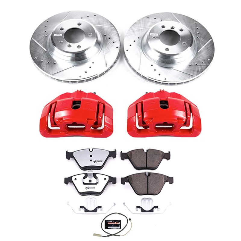 PowerStop Power Stop 13-15 BMW X1 Front Z26 Street Kit w/Cals