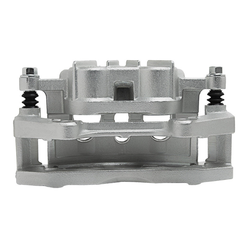DFC 13-19 Ford Police Interceptor Utility Front-L Silver Zinc Coated Premium Caliper