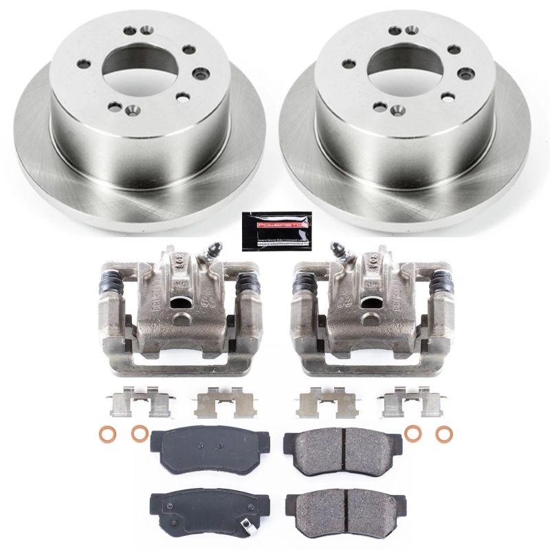 PowerStop Power Stop 07-10 Hyundai Elantra Rear Autospecialty Brake Kit w/Calipers