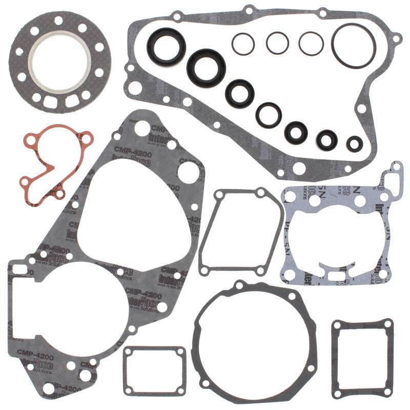 Vertex Pistons Vertex Gaskets 87-88 Suzuki RM125 Complete Gasket Kit w/ Oil Seals