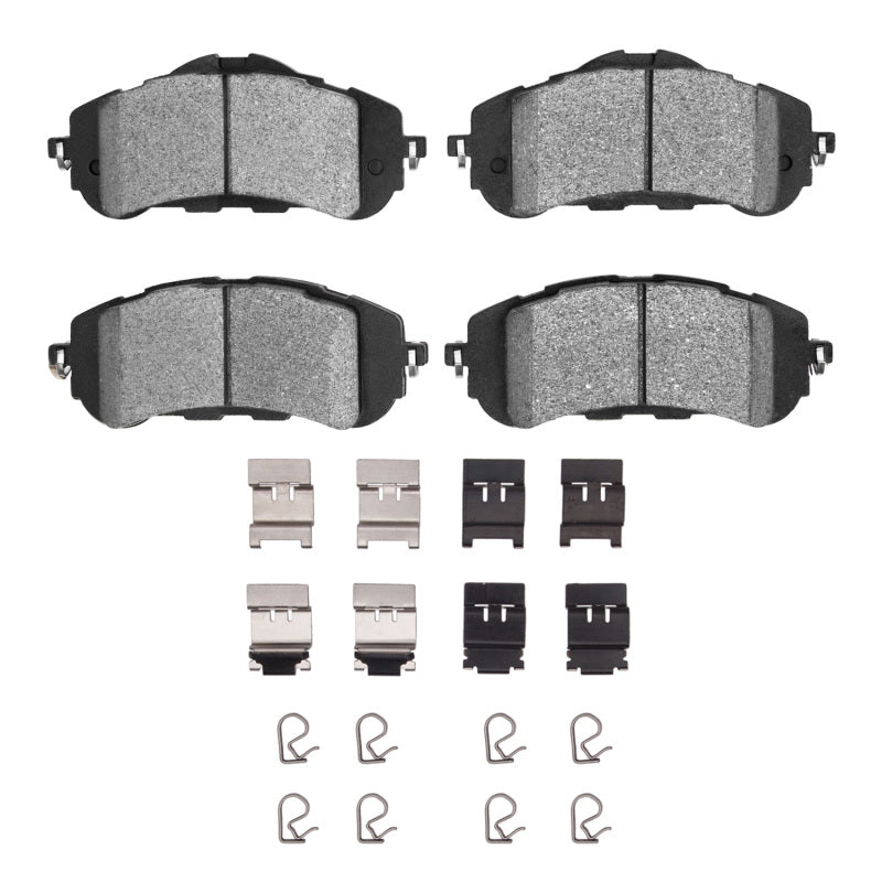 DFC 16-17 Peugeot 308 (Mexico) Front 3000 Semi-Metallic Brake Pads and Hardware Kit