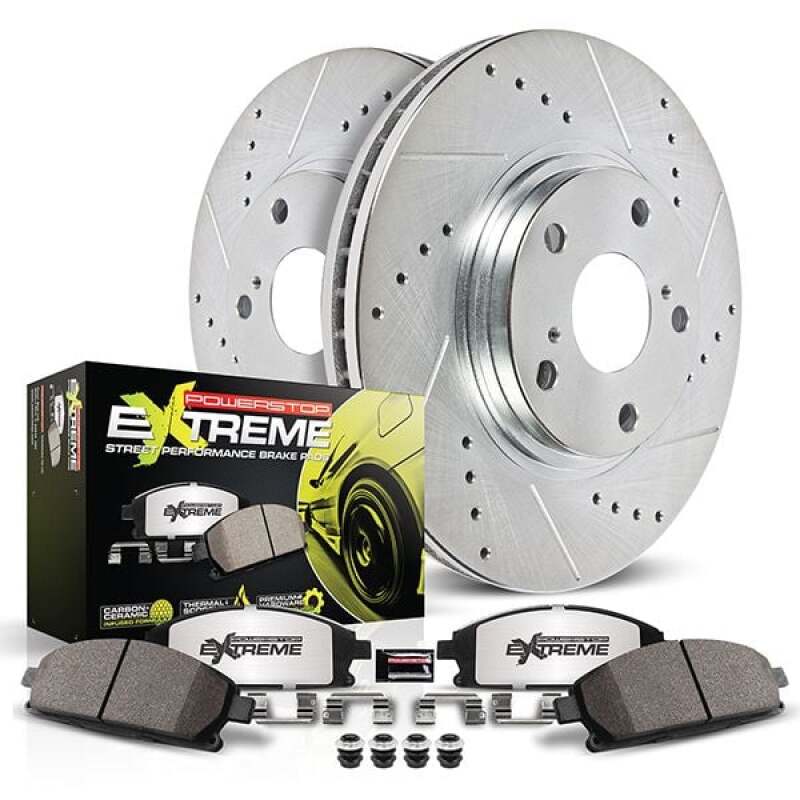 PowerStop Power Stop 21-23 Ford Mustang Mach-E Front Z26 Street Brake Kit