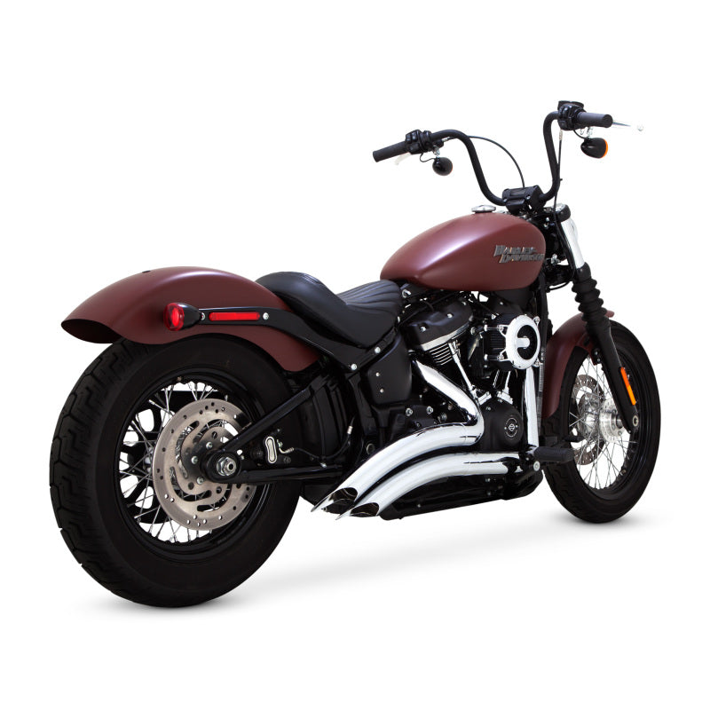 Vance and Hines Vance & Hines 18-22 HD Softail / Street Bob 2-2 PCX Big Radius Full System Exhaust - Chrome