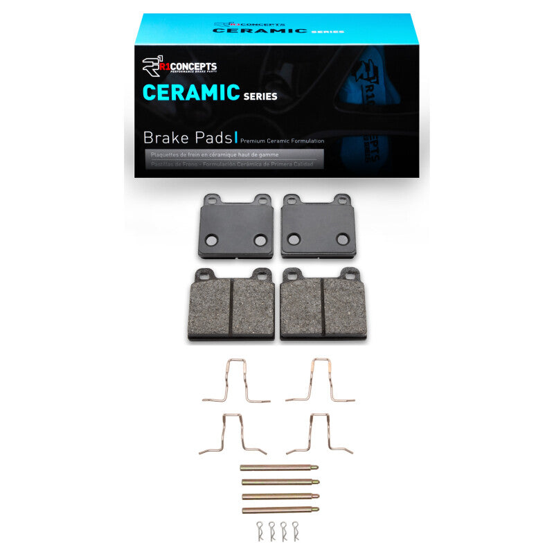 R1 Concepts R1 63-76 Mercedes-Benz 220SB Front Ceramic Pads & Hardware Kit