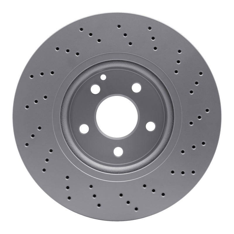 DFC 05-06 Mercedes-Benz SL500 Front Drilled GeoSPEC Coated Rotor