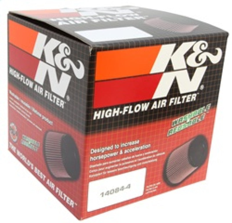K&N Engineering K&N Filter Universal Rubber Filter Round Tapered 4.5in Flange 5.875in Base 4.5 inch Top 6in Height
