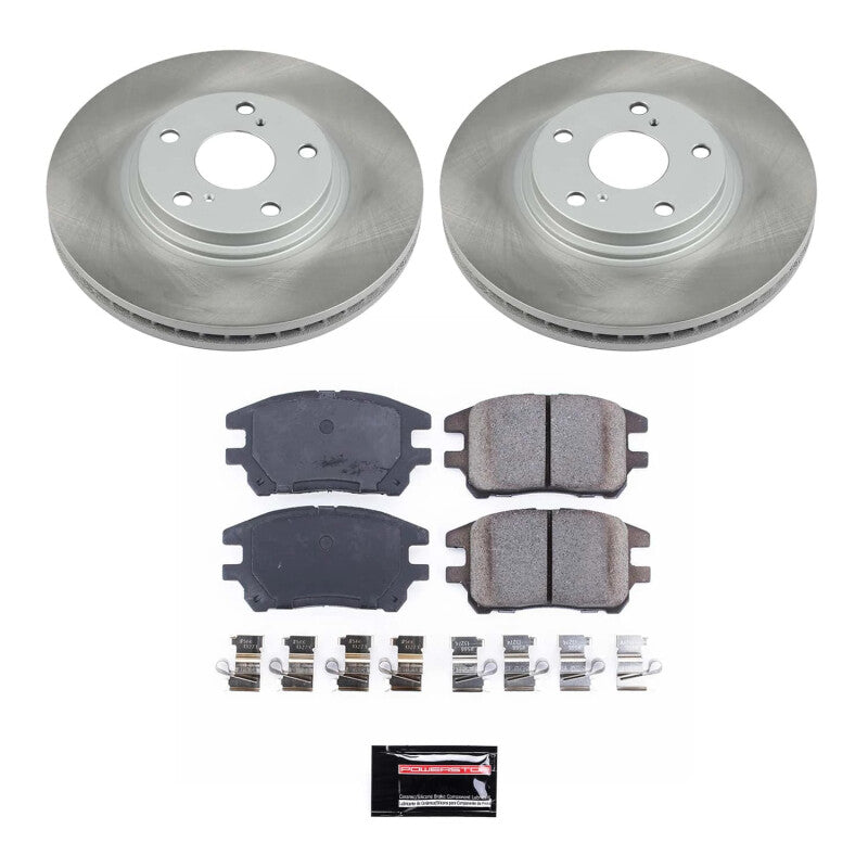 PowerStop Power Stop 02-03 Lexus RX300 Front Semi-Coated Rotor Kit