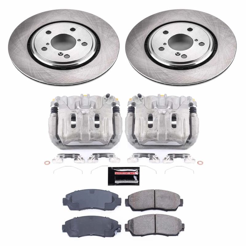 PowerStop Power Stop 15-17 Honda Odyssey Front Autospecialty Kit w/Cals