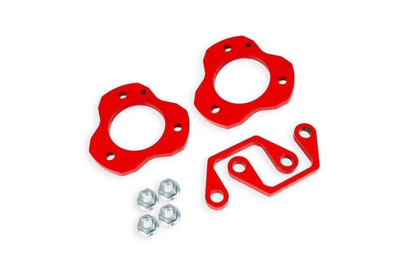 BMR Suspension BMR 21-25 Ford Bronco (Exc. Bronco Sport) 1in Leveling Kit - Red