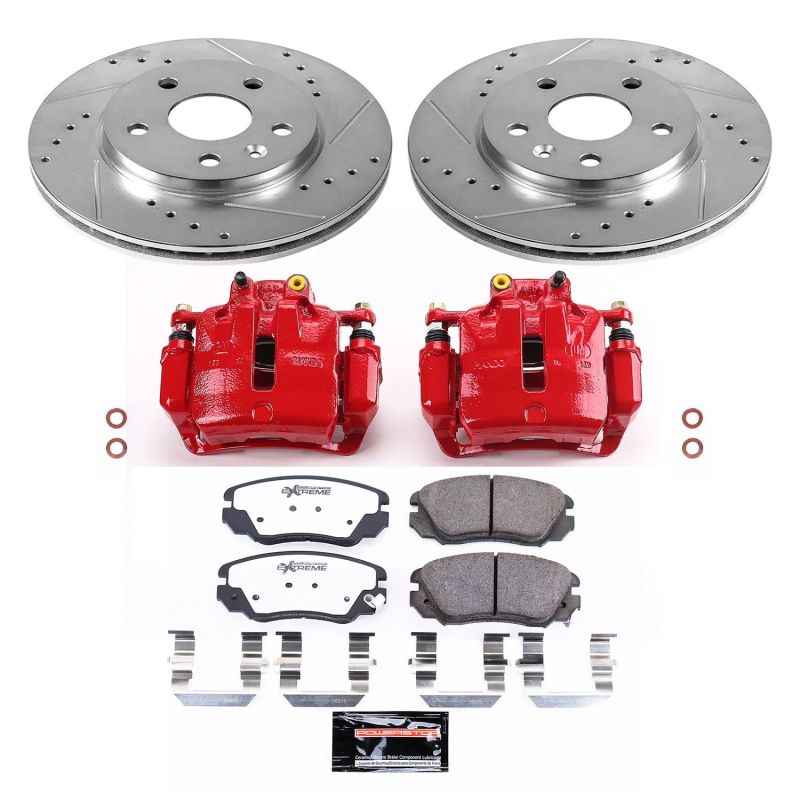 PowerStop Power Stop 11-16 Buick LaCrosse Front Z26 Street Warrior Brake Kit w/Calipers